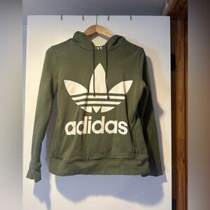 adidas Olive Green Hoodie